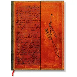 Paperblanks, Heft + Block, Hardcover Notizbücher - Goethe, Faust - Ultra - Liniert (180 x 230 mm, Liniert, Harter Einband)