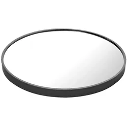 Home Nature Wohnkonzept Badspiegel Rund 60 cm Schwarz Wandspiegel Badezimmerspiegel