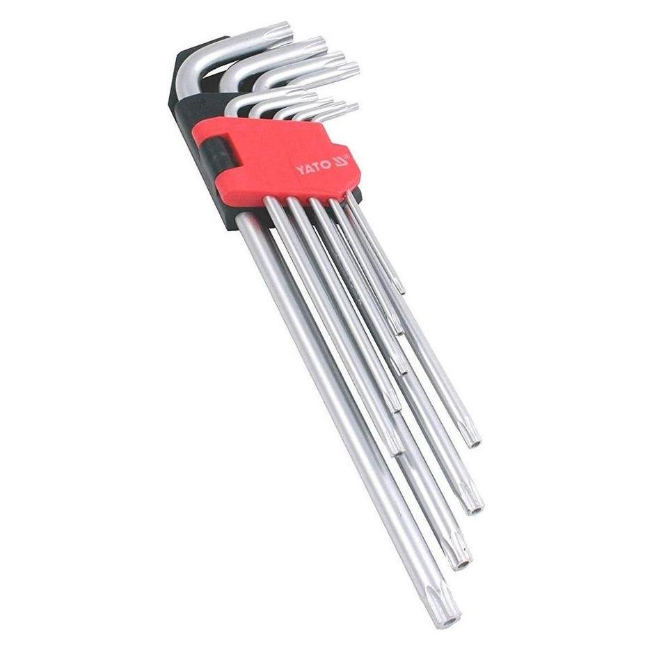 Yato Storx Steckschlüsselsatz L Typ T10-T50 mit 9-tlg. (YT-0512) (YT-0512)