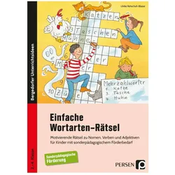 Einfache Wortarten-Rätsel, Schulbücher von Ulrike Rehschuh-Blasse