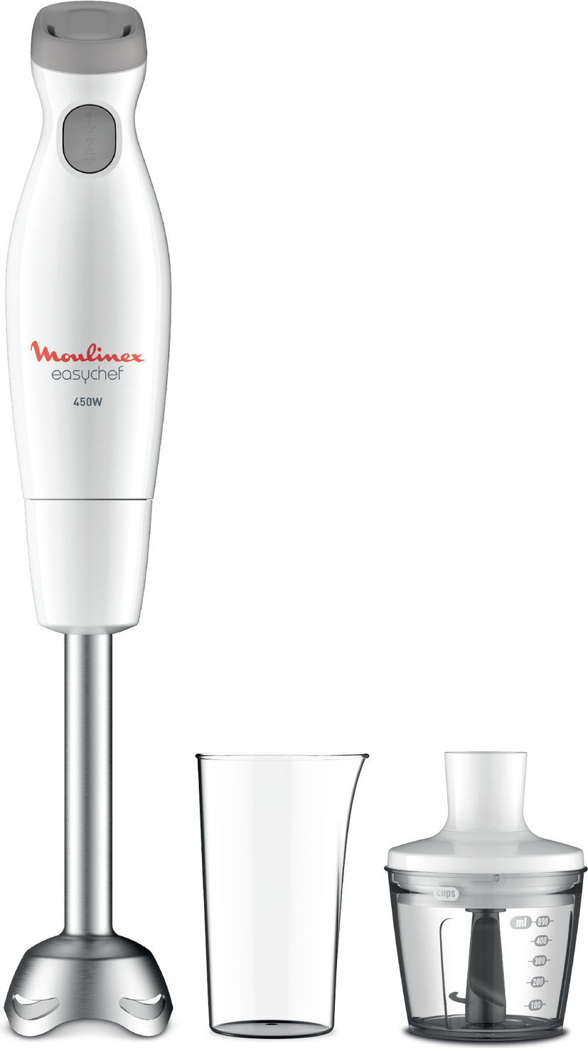 Moulinex DD4521 Staafmixer, 450 Watt, 0,8 liter, Wit