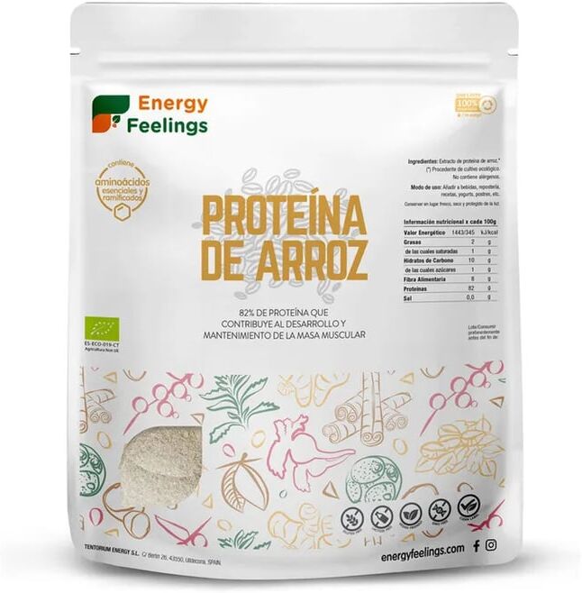Energy Feelings Proteína De Arroz Eco 500g