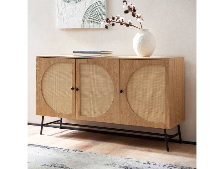 Buffet Vodnic 140 x 80 x 39cm Marron