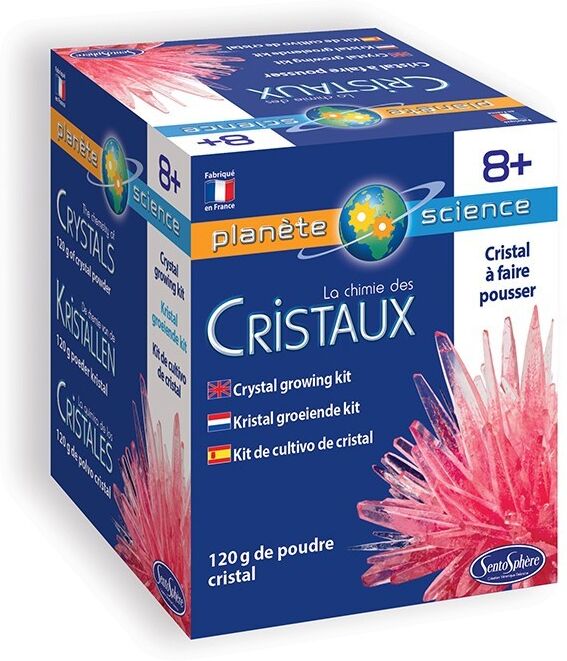 SentoSphère La Chimie des Cristaux - Cristal rouge