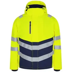 Safety Winterjacke, gelb/blue ink, Gr. M - gelb - M