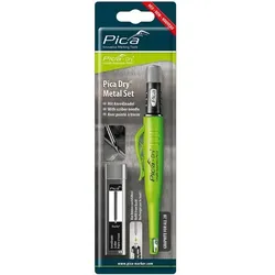Pica Tieflochmarker-Bleistift Set »Metal Dry 3030« 2,8 mm schwarz