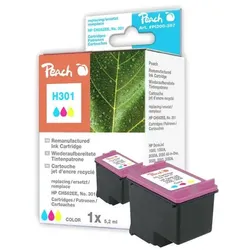 Peach Patrone HP Nr.301 (CH562EE) color no ink level chip remanufactured