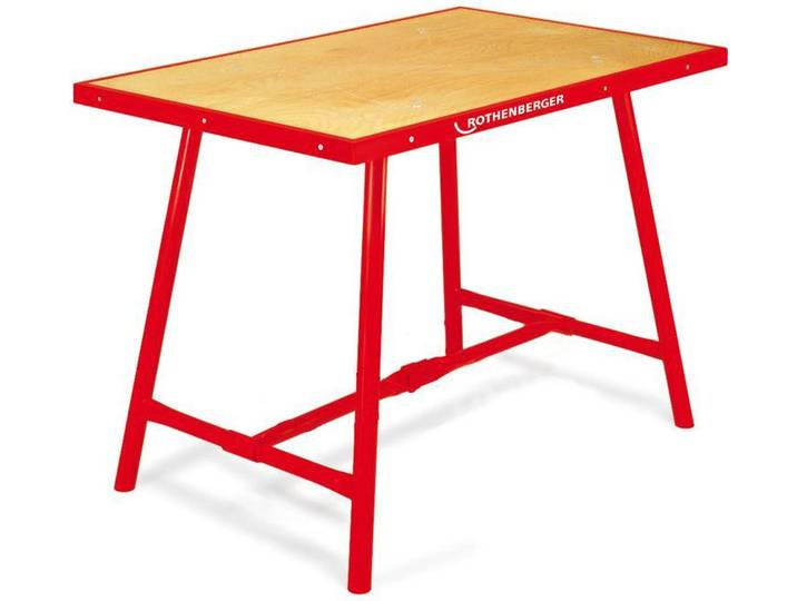 ROTHENBERGER Etabli de serrurier tubulaire\, 1000x700x835mm avec rebord en acier - 70696