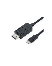 ROLINE Adapterkabel USB Typ C-DP 2m v1.4 8K60Hz ST/ST Digital/Daten Digital/Display/Video 2 m (11.04.5836)