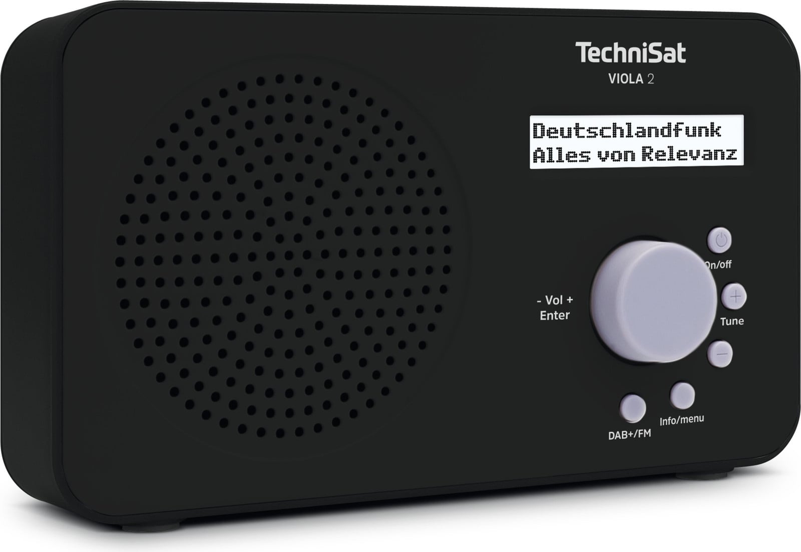 TechniSat VIOLA 2, zwart