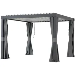 Sunjoy Vorhang für Matterhorn Multi Pergola 306cm x 306cm