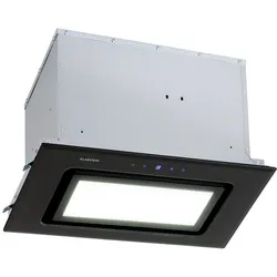 Hektor Brilliant Edition Lüfterbaustein 52 cm 506 m3/h Touch Glas