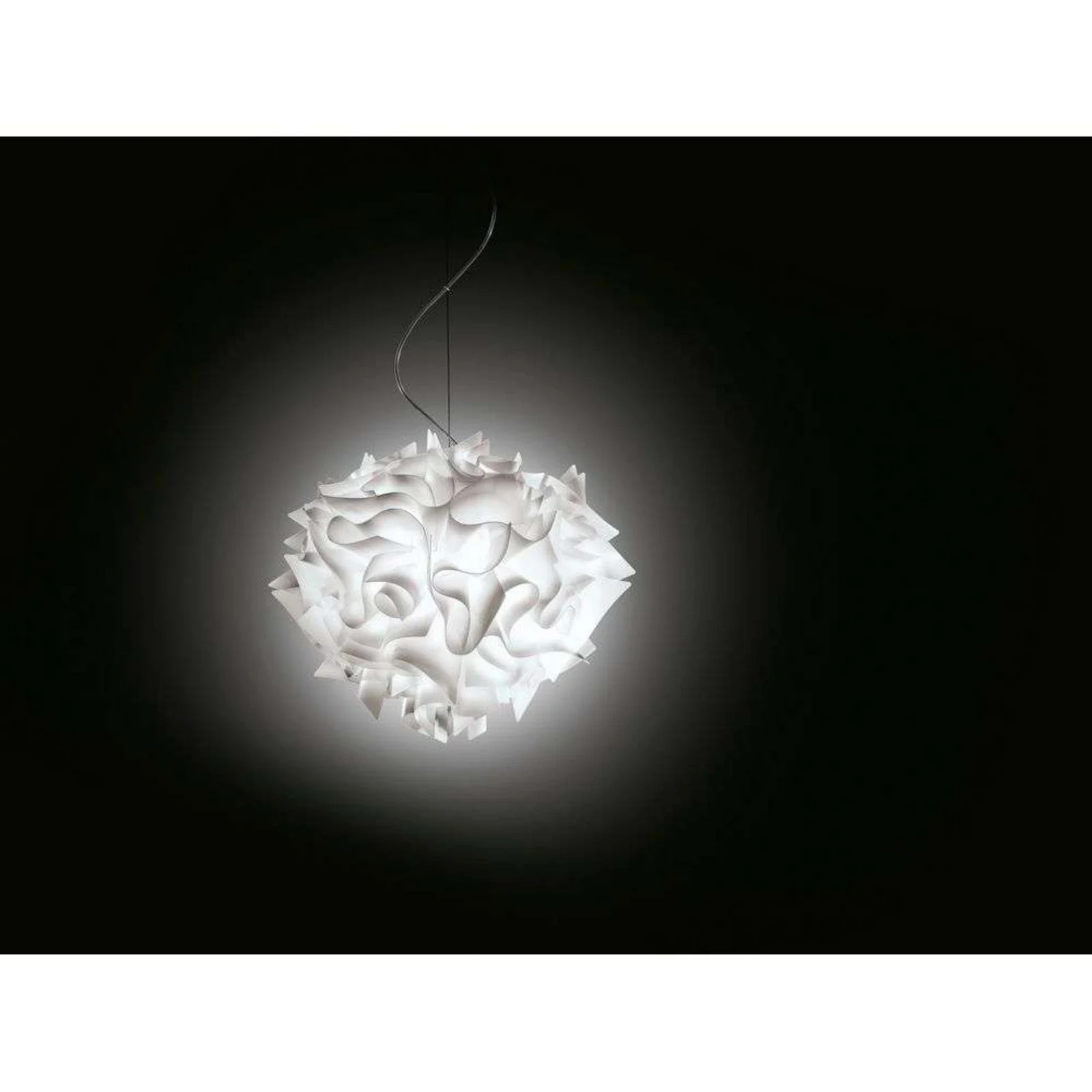 Slamp Velin Hanglamp Wit - Kunststof - Organisch Design