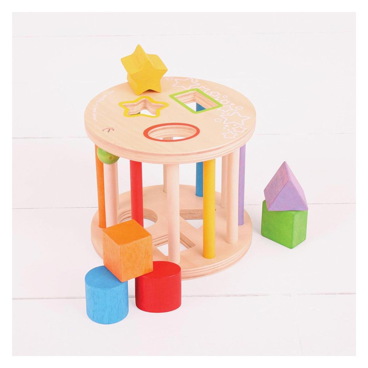 Bigjigs Hölzerne Form Sorter (BB096)