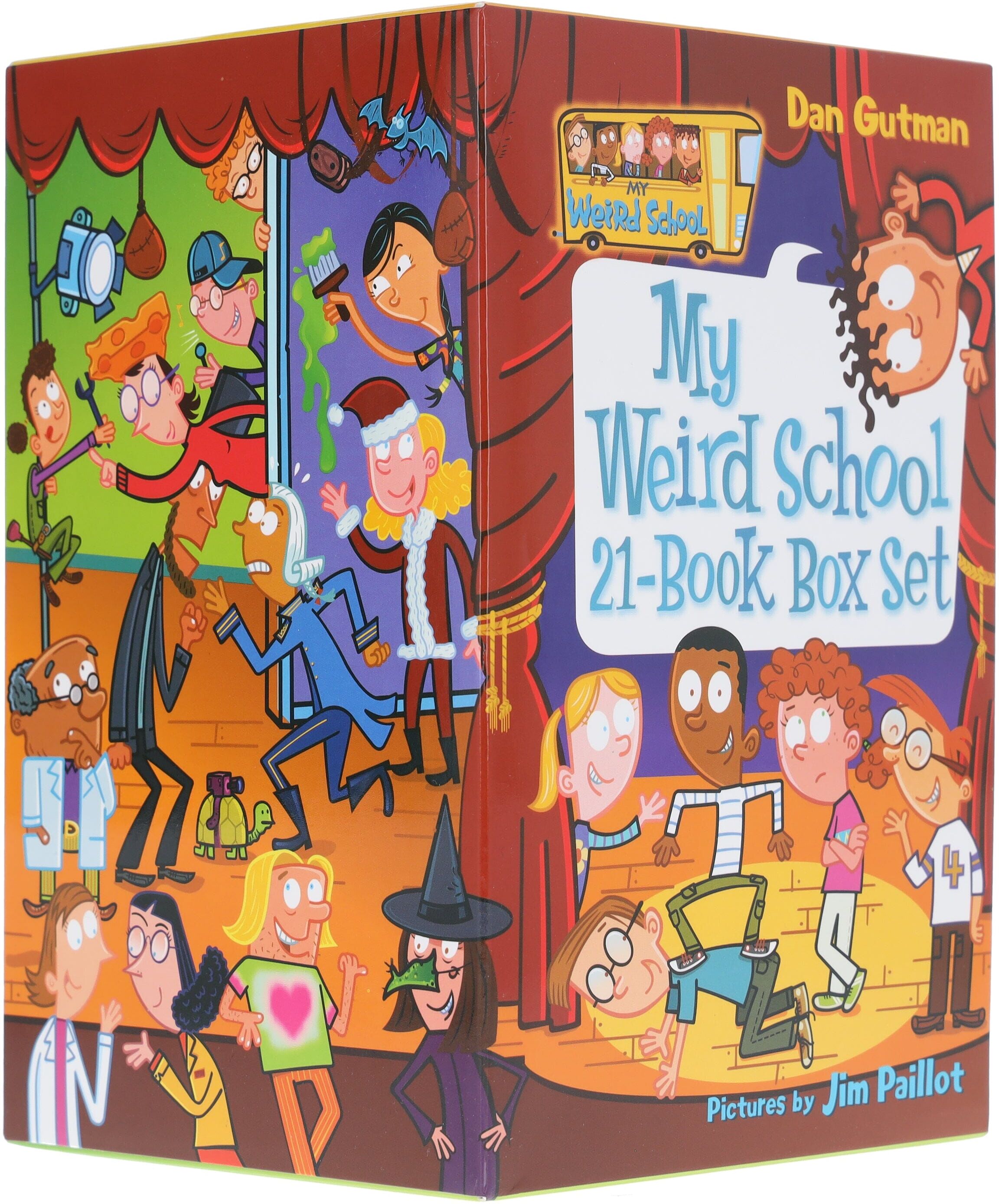 My Weird School 21 Books Box Set By Dan Gutman - Ages 6-10 - Paperback HarperCollins Publishers