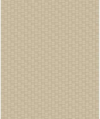 Seabrook Designs Deco Spliced Stripe Unpasted Wallpaper