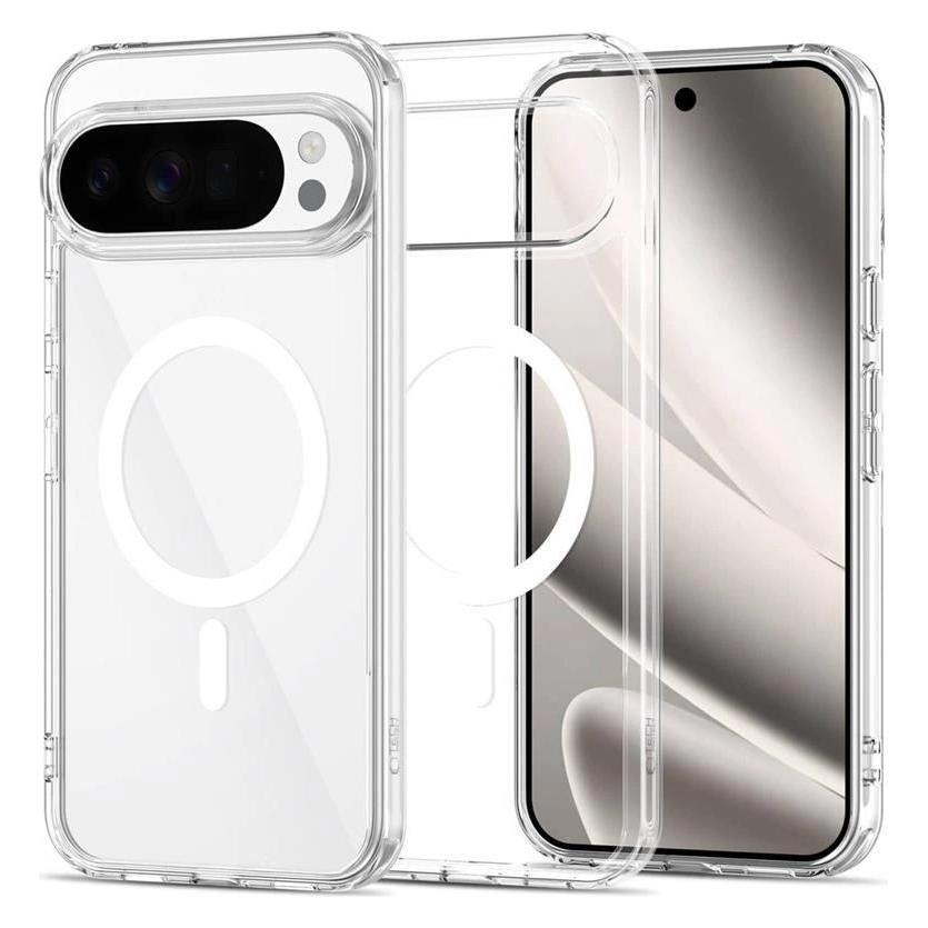 Tech-Protect FlexAir Hybrid MagSafe Case für Google Pixel 10 / 10 Pro - Transparent (Google Pixel 10, Realme 10 Pro+) (61971492)