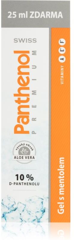 Swiss Panthenol 10% PREMIUM Cooling Gel aftersun 125 ml