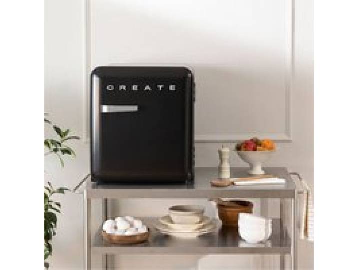 Réfrigérateur rétro - Create - 48L - Esthétique années 50 - Grande capacité