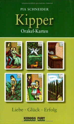 Pia Schneider - Kipper Orakelkarten (Buch): Liebe, Glück, Erfolg - Preis vom 09.10.2026 07:28:09 h