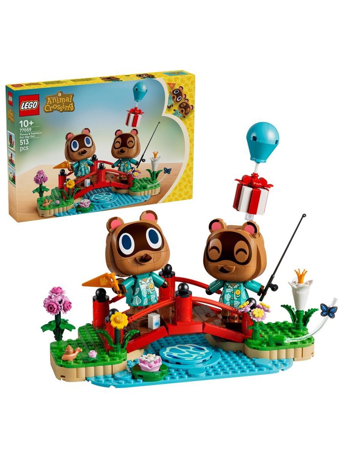 LEGO Animal Crossing 77059 Ausflug mit Nepp und Schlepp
