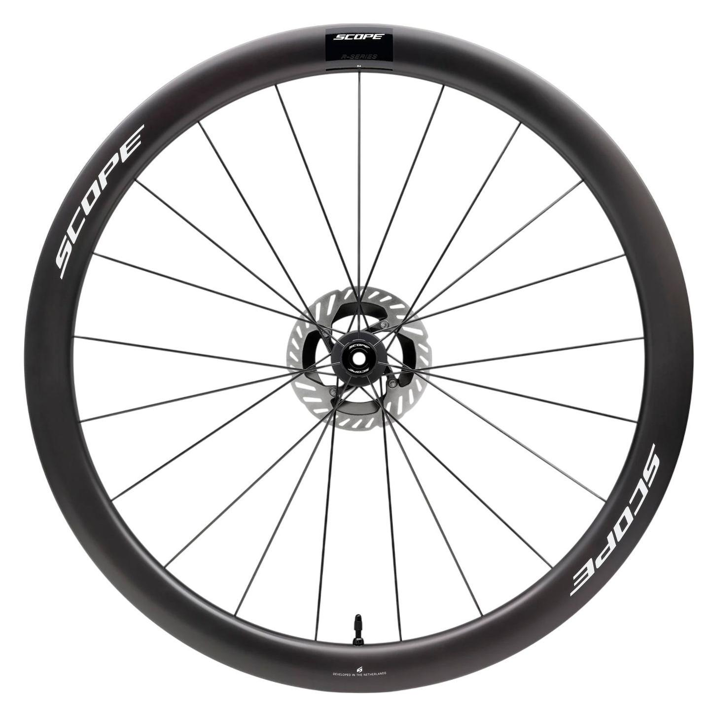 Scope Cycling R4 Rennradfelgen (Laufradsatz, 28") (SC2025305-noir)