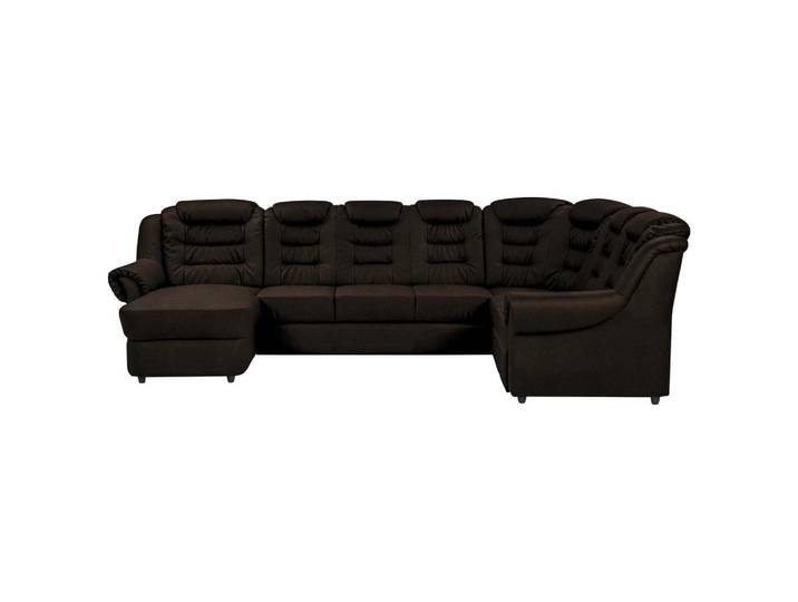 Wohnlandschaft Boston Braun Chenille
