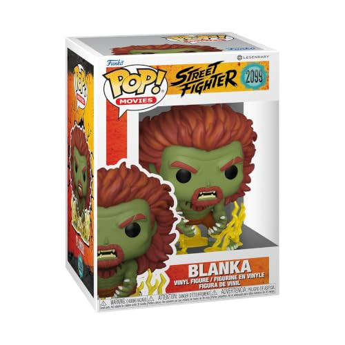 Funko Pop! Movies Street Fighter Blanka Vinyl Figuur, 9 cm