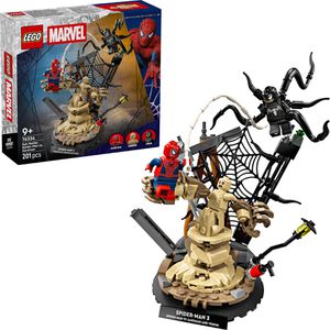 LEGO Marvel 76334 Großer Showdown: Spider-Man vs. Sandman, ab 9 Jahre, 201 Teile