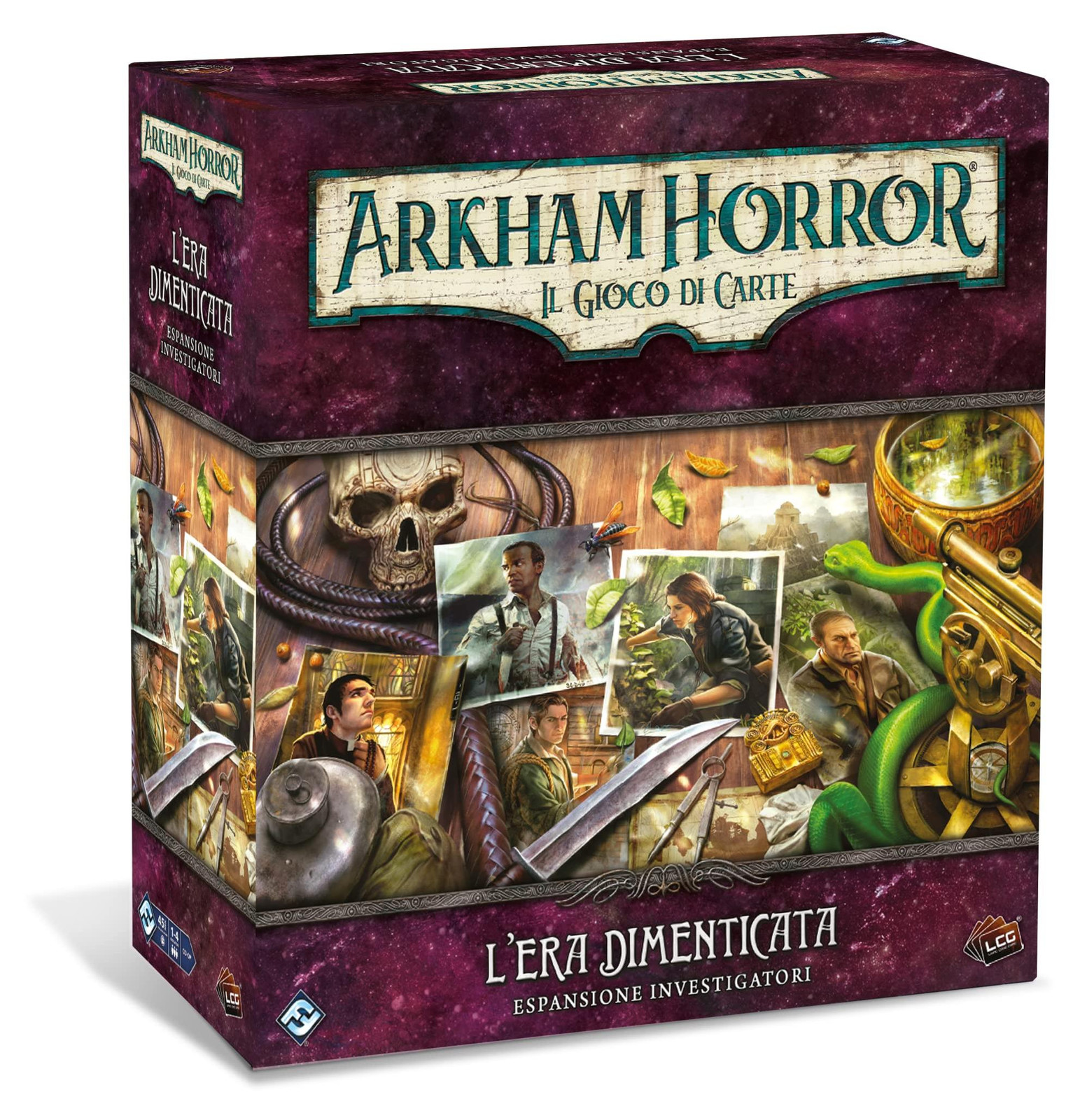 Asmodee - Arkham Horror: Het Kaartspel - Het Vergeten Tijdperk - Uitbreiding: Onderzoekers