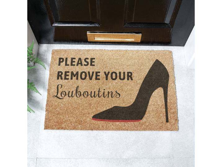Fußmatte 6040-REMOVELOUBOUTINS 40 x 1 x 60cm Braun