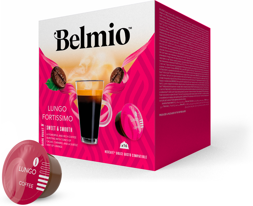 Belmio Latte Macchiato Dolce Gusto - 16 capsules for Nescafe Dolce Gusto