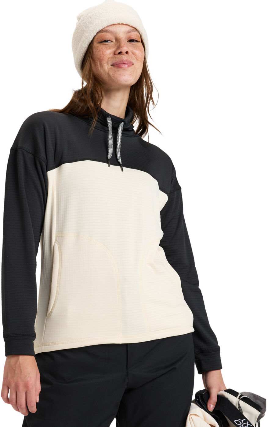 Sweatshirt ROXY "Vertere", Damen, Gr. XS, buttercream, Obermaterial: 95% Polyester, 5% Elasthan., Sweatshirts Sweatshirt buttercream XS