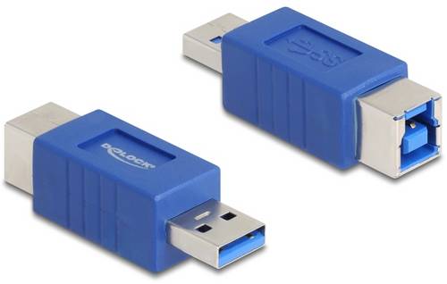 Delock USB 2.0 Adapter [1x USB-A Stecker - 1x USB-B Buchse] 67217