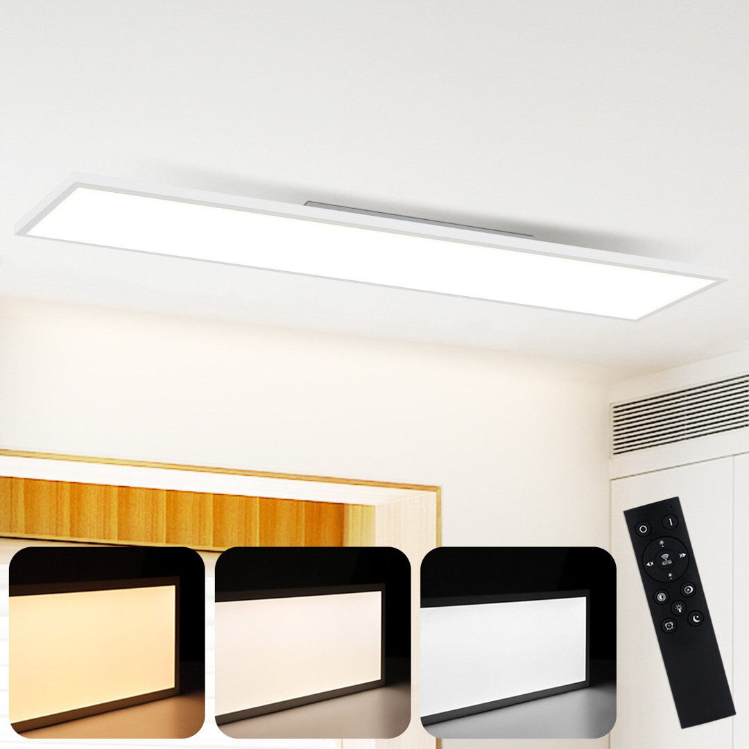 Metro Albiona 1-Light Dimmable LED Flush Mount White
