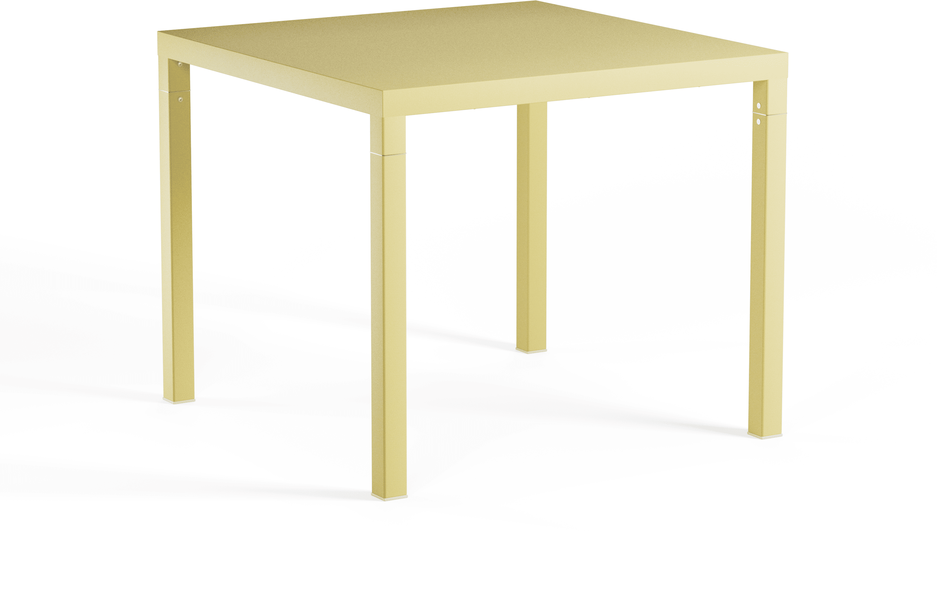 Emu Nova 859 Tisch 90x90 (vanillegelb (83, VANILLA YELLOW)) vanillegelb (83, VANILLA YELLOW)