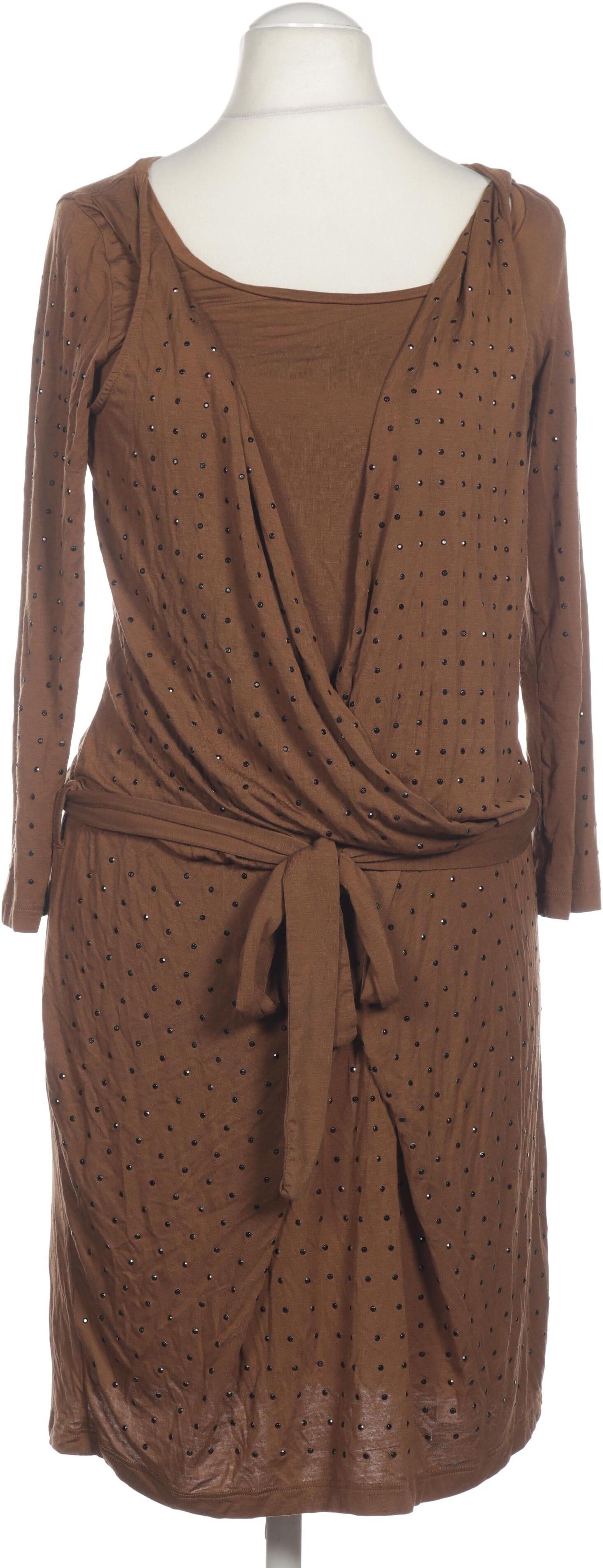 Apanage Damen Kleid, Braun, Gr. XS, Baumwolle - Second Hand