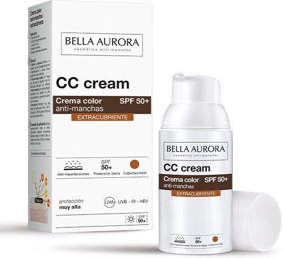 BELLA AURORA CC Cream Anti-Manchas SPF50+