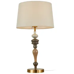 Italux TB-84678-AB Tischlampe Moren E27