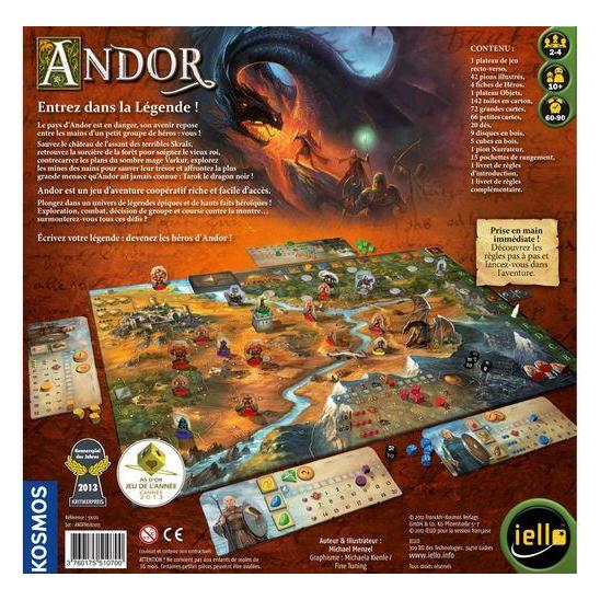 Kosmos Kennerspiel Andor - jeu de base (Französisch, 2 - 4 Spieler) (82_51070)