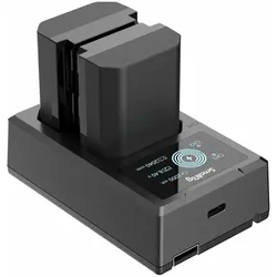 SMALLRIG 3824 NP-FZ100 Kit bestehend aus 2x Kameraakku und Ladeschale