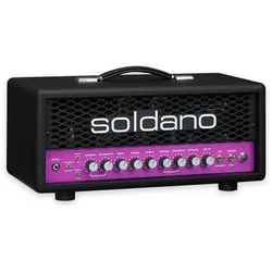 Soldano SLO 30 Signed Black/Purple - Topteil E-Gitarre