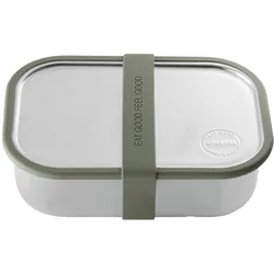Aya & Ida AYA&IDA - Lunch Box - opbergdoos - meenemen - brood - 1000ml - TROPICAL GREEN (A9249), Lunchbox, Grün