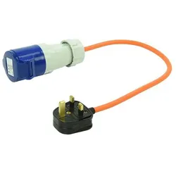 ProPlus, Stromadapter, Adapterkabel von UK Stecker nach CEE (CEE 7/4)