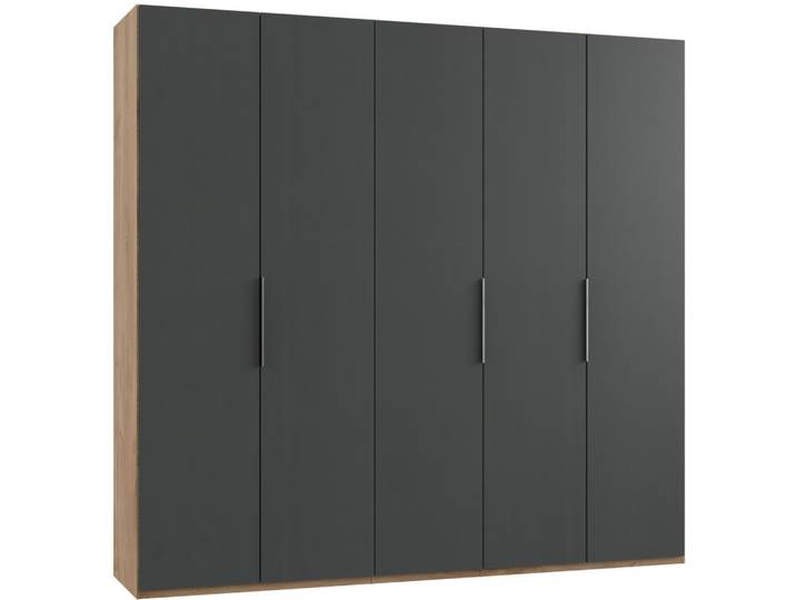 Drehtürenschrank Level 36A ca. 250x236x58cm Graphitfarben