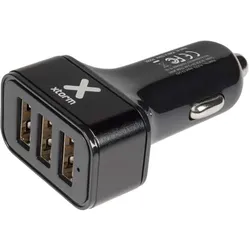 Auto-Ladegeräte 3x USB (36W) - Schwarz