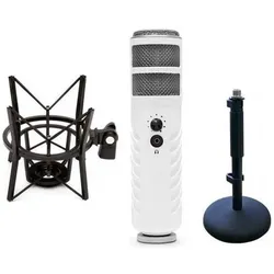 RØDE Podcaster mit Spinne mit Tischstativ, Mikrofon