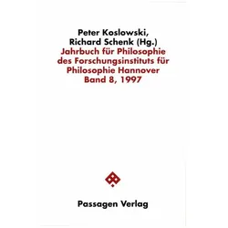 Jahrbuch für Philosophie VIII des Forschungsinstituts für Philosophie Hannover. 1997, Fachbücher
