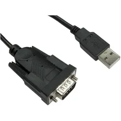 RS PRO USB-Kabel, USBA / 9-polig, D-Sub, 1.8m USB (1.80 m), Schnittstellenkabel