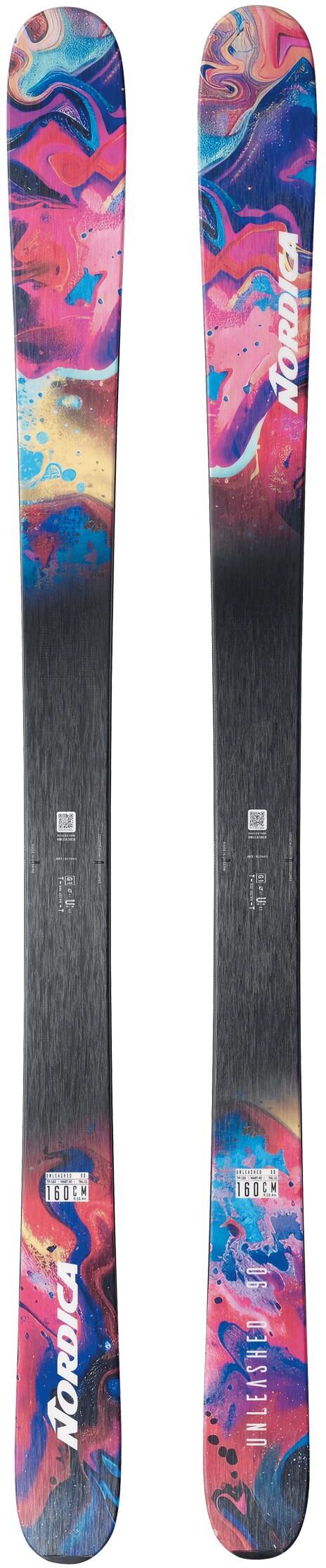 Nordica  - Pack Ski Unleashed 90 - 168 + 11.0 Tp 100mm Black Anthracite - Ski